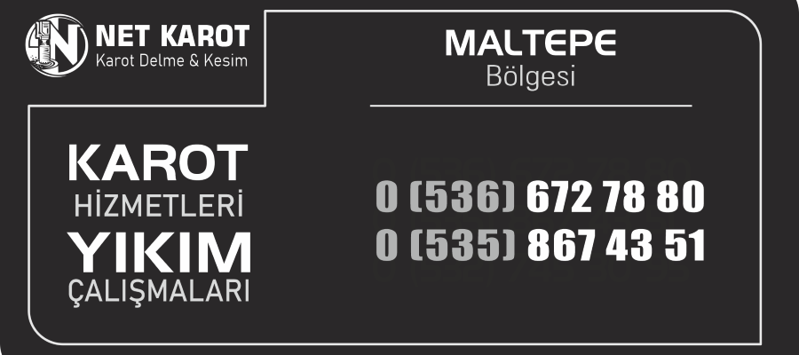 Maltepe Karot İle Beton Delme ve Kesme - NET Karot