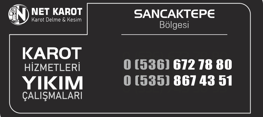 Sancaktepe Karot İle Beton Delme ve Kesme - NET Karot